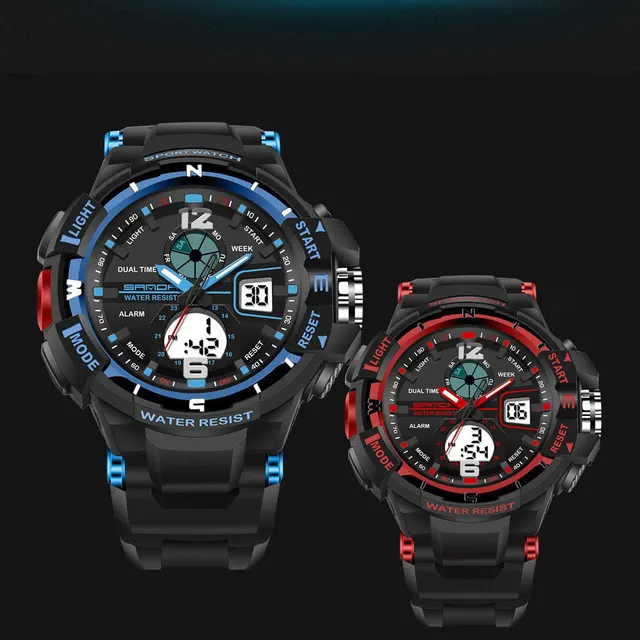 SANDA Sport Watch Men 2019 zegar męski LED cyfrowy zegarek kwarcowy zegarki męskie Top Brand Luxury zegarek na rękę dla Relogio męski tanie i dobre opinie Quartz Wristwatches Complete Calendar Shock Resistant Stop Watch Auto Date Week Display Water Resistant Diver Back Light Swim Alarm Luminous Repeater SANDA Sport Watch Men 2019 zegar męski LED cyfrowy zegarek kwarcowy zegarki męskie Top Brand Luxury zegarek na rękę dla Relogio męski tanie i dobre opinie Quartz Wristwatches Complete Calendar Shock Resistant Stop Watch Auto Date Week Display Water Resistant Diver Back Light Swim Alarm Luminous Repeater