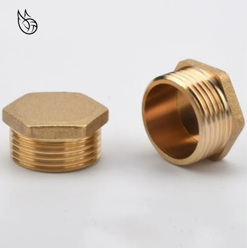 

Copper 1/8" 1/4" 3/8" 1/2" 3/4" Male Thread Brass Pipe Hex Head Brass End Cap Plug Fitting Coupler Connector Adapter