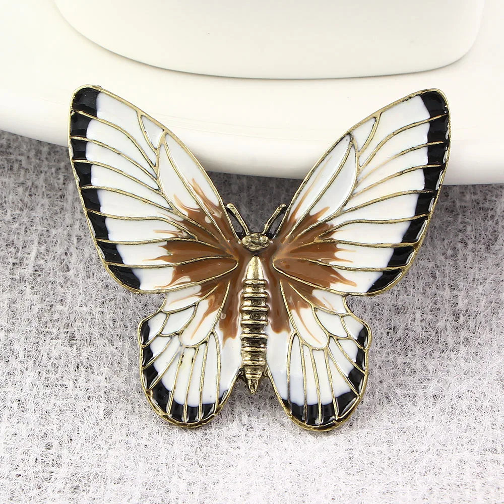 Encanto de esmalte precioso Cristal Gema insecto Broche Pin Para Mujer Joyas Regalo De Boda