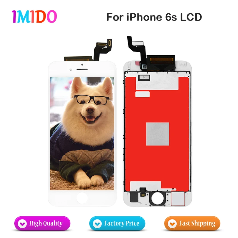 

20PCS/LOT 100% Test LCD Screen For Apple iPhone 6S LCD Touch Display Digitizer Assembly Replacement