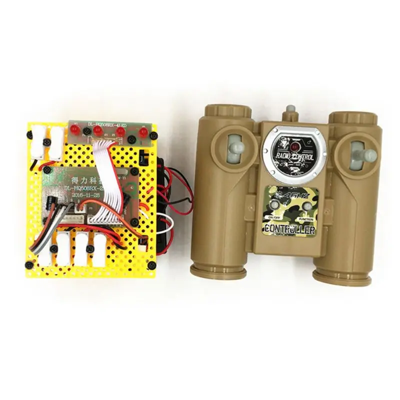 New Hot Sale 2 4G 30 Meter 6CH Remote Control and Receiver Board 12v for Robot 4