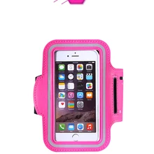 Спортивная Беговая повязка универсальная влагонепроницаемые спортивные держатель для мобильного телефона для спорта на открытом воздухе Размер телефона 5,5 дюймов Arm pou