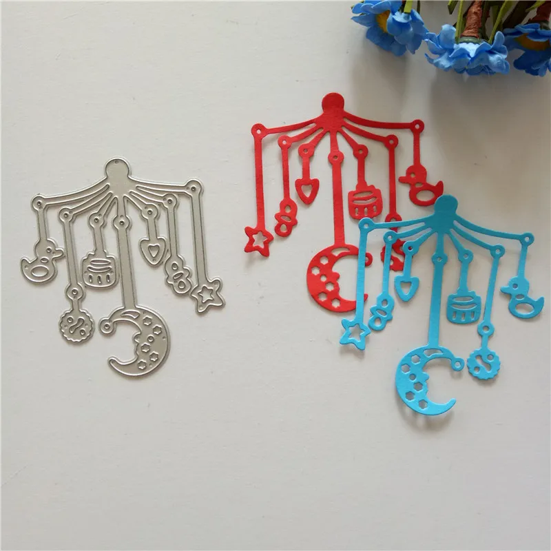 new Wind Chimes Baby Bed Bell Metal Cutting Dies Stencil Embossed Scrapbooking Decorative DIY baby's toy crafts Cards new Wind Chimes Baby Bed Bell Metal Cutting Dies Stencil Embossed Scrapbooking Decorative DIY baby's toy crafts Cards