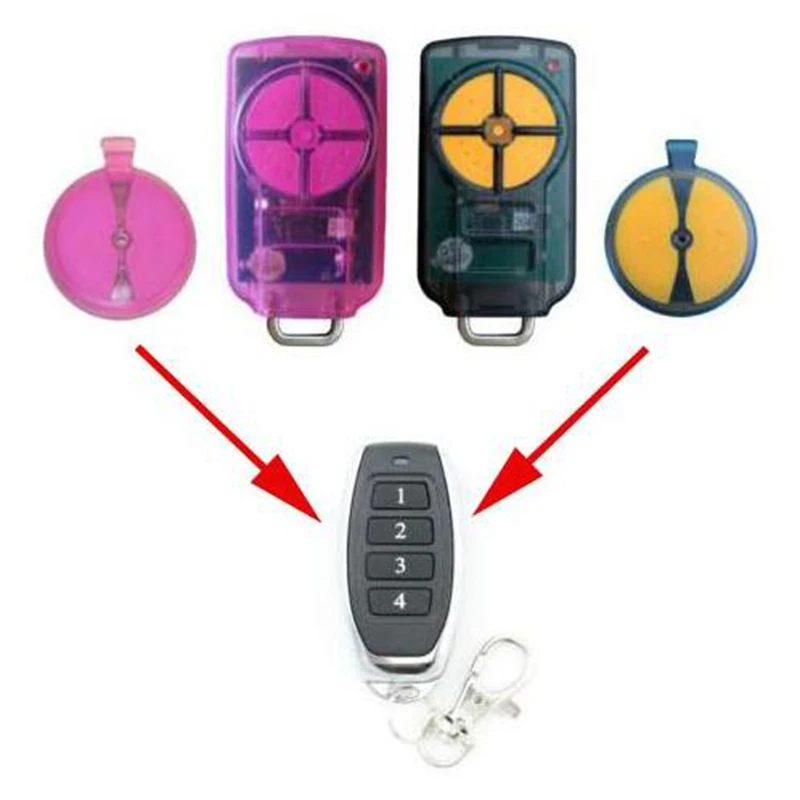 

2pcs new For ATA PTX5v2 ptx5v1 compatible Garage Door Triocode Control Transmitter Replacement