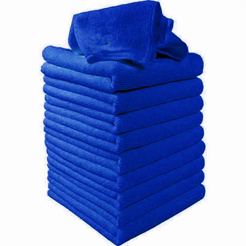 50 X голубое мягкое полотенце из микрофибры для мытья автомобиля, полотенце для мытья автомобиля, новое