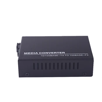 

Telecom Grade 1 pair 1 Channel Single-mode single megabytes fiber media converter optical transceiver RJ-45 1 SC 10 / 100M