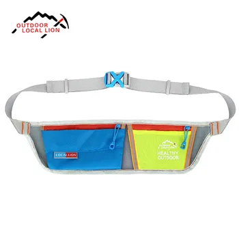 

LOCAL LION Unisex Running Belt Waist Bag Pack For Women Gym Marathon Phone Wallet Running Bag Accessories Sport Bags Fanny Pack