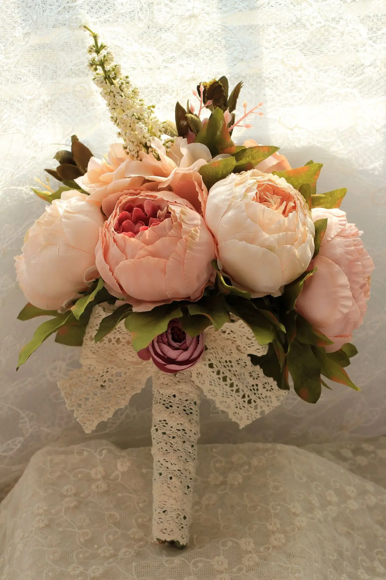 Свадебный букет s держатель Розы Свадебные цветы искусственный букет невесты аксессуары для невесты ручной цветок