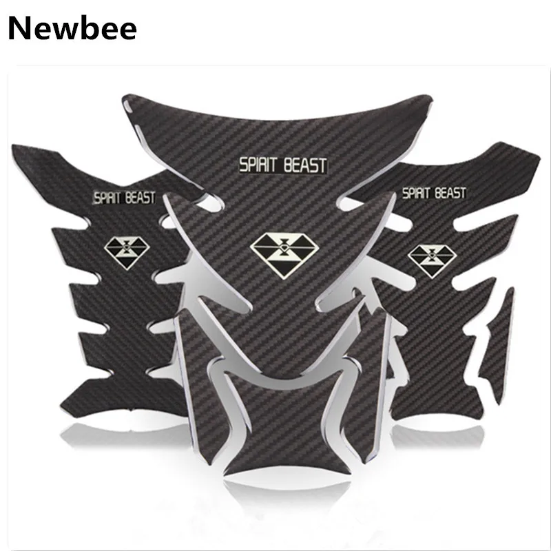 

Newbee 3D Gel Reflective Motorcycle Sticker Fuel Tank Protector Pad Cover Decal Universal for Honda BMW Kawasaki Yamaha Harley