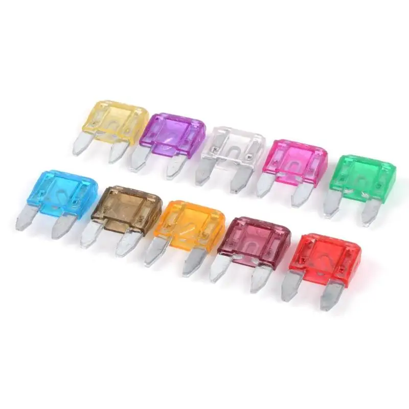 VODOOL 100Pcs Mini Car Fuses Replacement Parts 3A 5A 7.5A 10A 15A 20A 25A 30A 35A 40A with Box+Clip Auto Car Fuses Accessories VODOOL 100Pcs Mini Car Fuses Replacement Parts 3A 5A 7.5A 10A 15A 20A 25A 30A 35A 40A with Box+Clip Auto Car Fuses Accessories