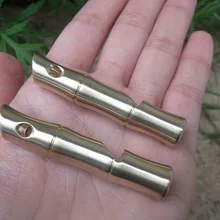 Открытый поле Выживание EDC помощь, чистая медь Тактический свисток, высокая оценка свисток