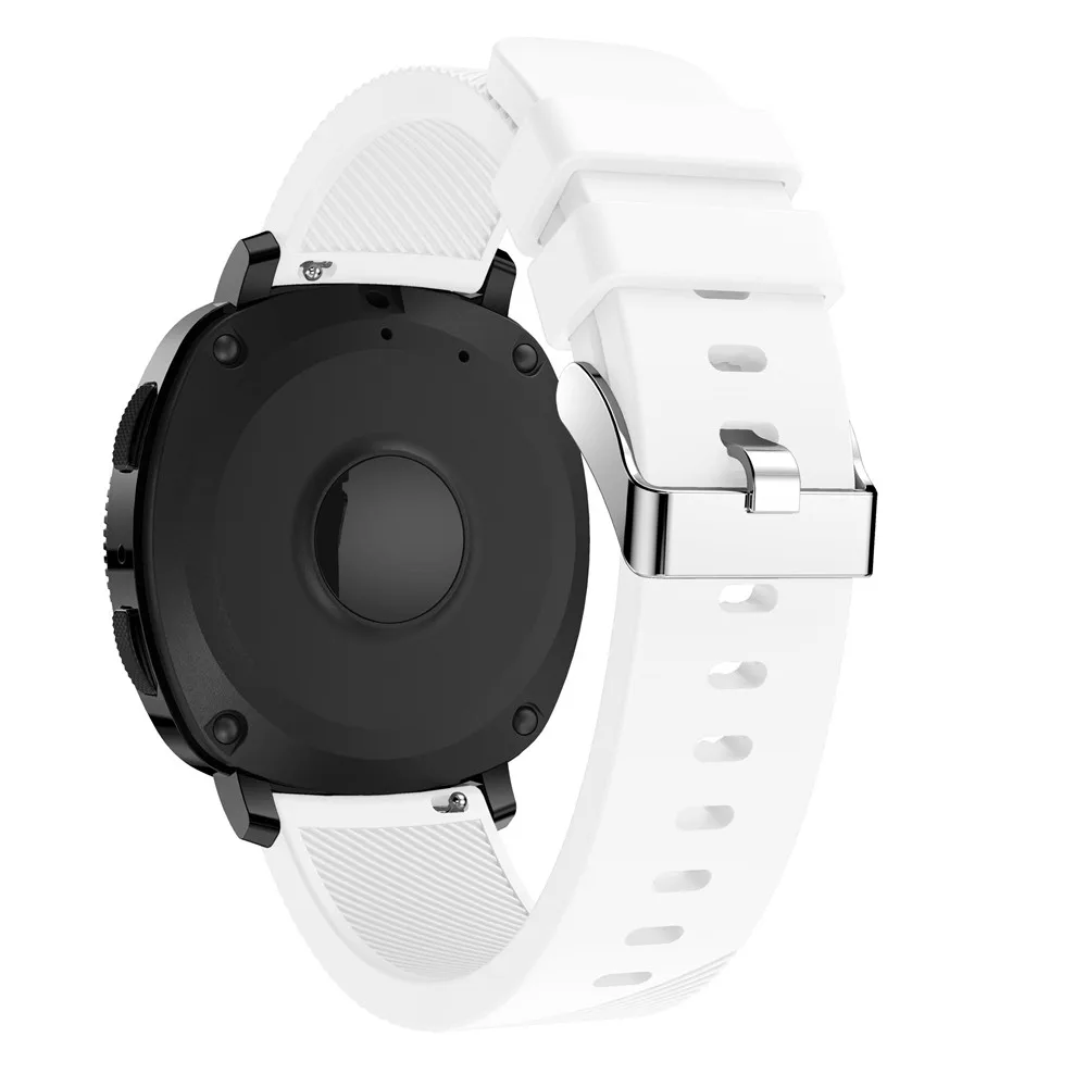 20 мм силиконовый ремешок для часов Ремешок для samsung gear Sport смарт-браслет часы Браслет замена ремешок для часов