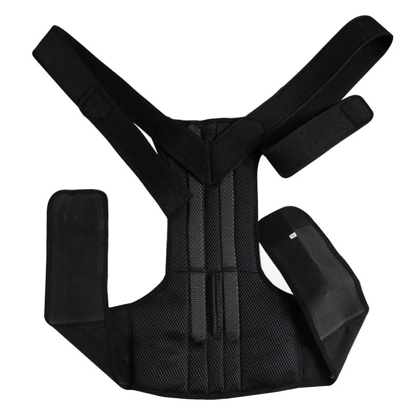 

High Quality Adjustable Posture Corrector Brace Back Strap Reinforcement Support Lumbar Brace Shoulder Band Belt
