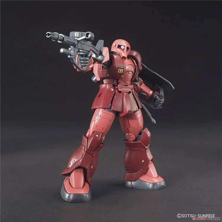 Bandai HG GTO Gundam 1/144 MS 05 Происхождение ZAKU I CHAR AZNABLE сборные модельные комплекты фигурки