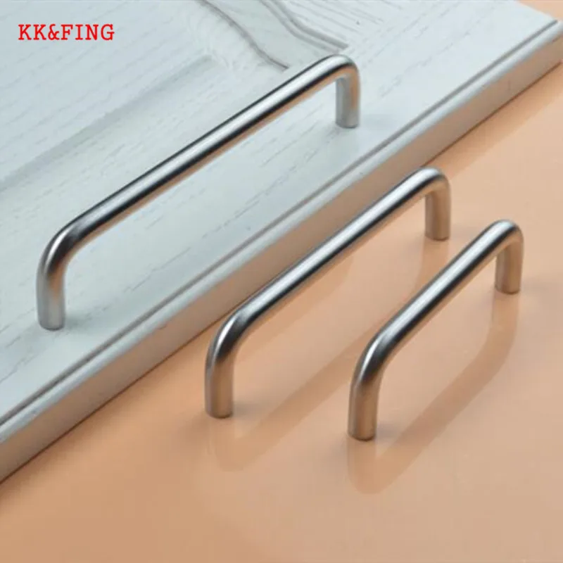 Kk Fing Stainless Steel U Type Door Handles Dresser Knobs Kitchen