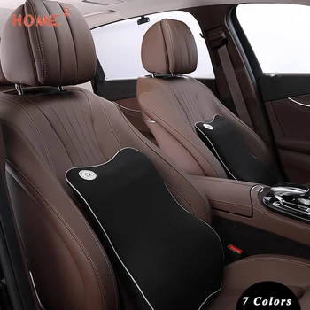 

Car Seat Cushion Memory Foam Massage Lumbar Support Pillow for BMW e46 Tesla Citroen Nissan LADA Hyundai Toyota Audi Car Styling
