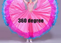 Женские бальные, фламенко, танцевальное платье, фестиваль, танцовщица, женская одежда с длинным рукавом для выступлений, женская одежда для сценического шоу, DNV11571 - Цвет: Pink360