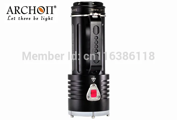 ARCHON DG60 WG66 6* CREE XM-L2 U2 светодиодный 5000lm 3 режима ручка главы Фонарь для дайвинга+ 6*18650 Батарея+ Зарядное устройство