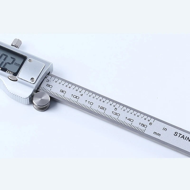 150 мм/" электронный цифровой штангенциркуль 0,01 мм из нержавеющей стали большой ЖК-металлический микрометр измерительные инструменты