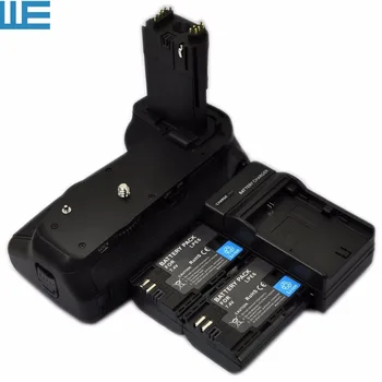 

BG-E14 Battery Grip + LP-E6 Battery Holder+ AA Battery Holder + 2X LP-E6 Batteries + 1 Charger for Canon 70D camera.