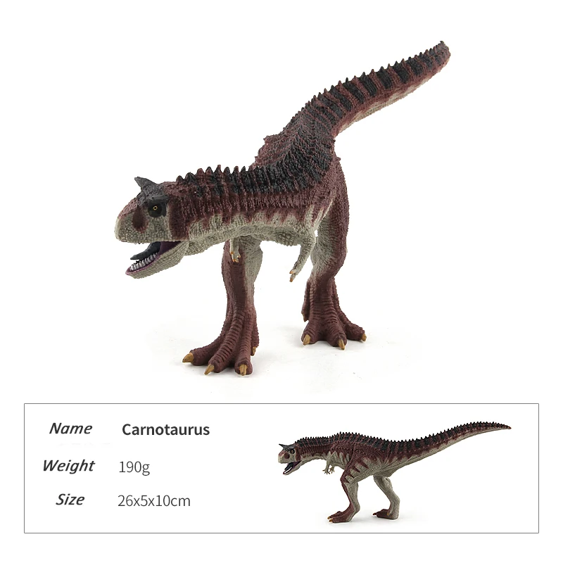 2018 Юрский Мир carnoaurus динозавр фигурки животных модель коллекции обучающая