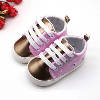 

Toddler Shoes Baby Boys Girls Soft Sole Sneakers Anti-Slip Outdoor Walking Shoes Casual PU Shoes Anti-slip First Walkers