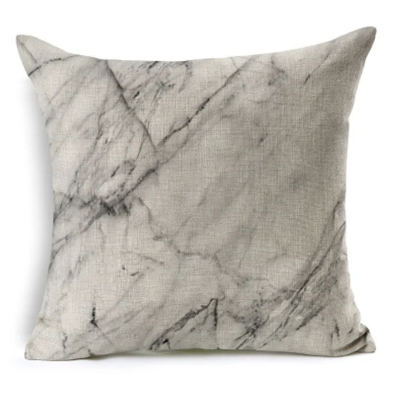New Fashion Geometric Cushion Cover 45x45cm Marble Texture Throw Pillow Case Cushion Cover for Sofa Home Decor