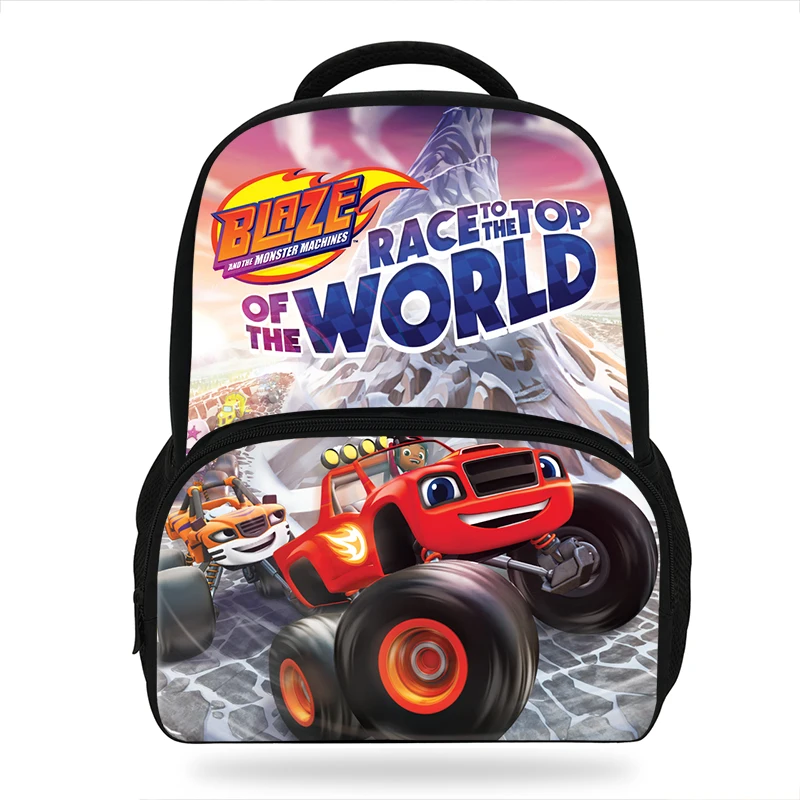 comprar Máquinas de Incêndio E O Monstro dos desenhos animados Impressão Crianças Mochilas Para Adolescentes Meninos Meninas Sacos de Escola sacos de Livro Diário Para crianças