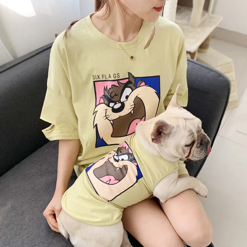 

Pet Dog Clothes for Small Dogs Summer Girl Dog Coats for Chihuahua Pet Clothes for French Bulldog Cat Pug Vest Puppy Clothing