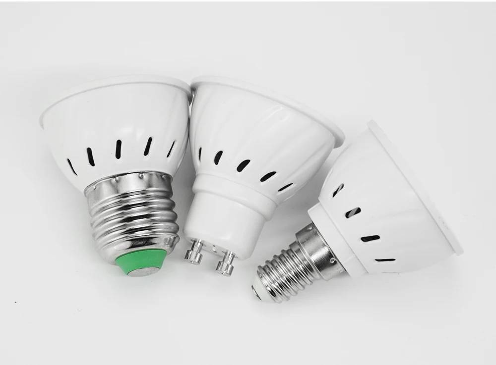 Светодиодная лампа-прожектор, E27 E14 GU10 MR16 Светодиодная лампа 110V 220V 48 60 80 светодиодов 2835 SMD энергосберегающие светодиодные Bombillas lampada для домашнего освещения