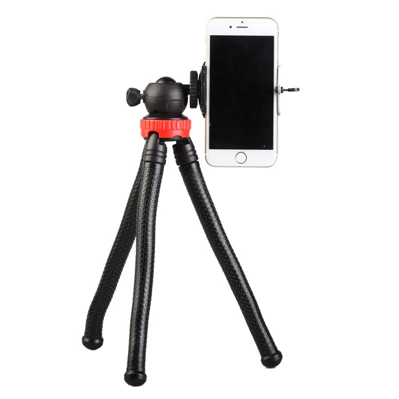 Tripods tripod for phone Mobile camera holder Clip smartphone monopod