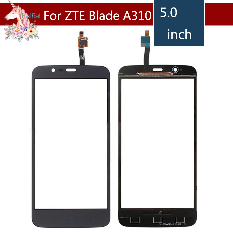 5 0 &quotдля ZTE Blade A310 LCD сенсорный экран дигитайзер сенсор внешнее стекло сменная