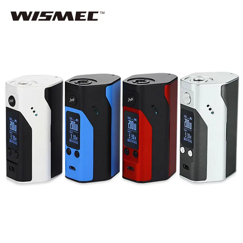 Prix pour 100% D'origine Wismec Reuleaux RX200S TC Mod 200 W powered by 3x18650 batteries OLED Écran Boîte Mod Extensible Firmware Prix pour 100% D'origine Wismec Reuleaux RX200S TC Mod 200 W powered by 3x18650 batteries OLED Écran Boîte Mod Extensible Firmware