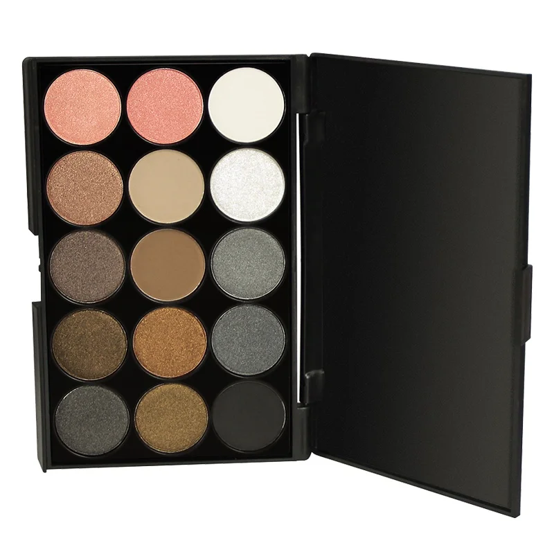 

15 Earth Colors Matte Eyeshadow Palette Pigments Makeup Shimmer Eye Shadow Powder Contour Cosmetic Set Eye Shadow For Party 1#