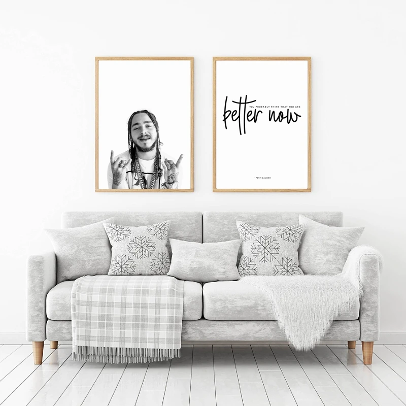 Post Malone Hip Hop Canvas Prints