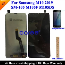 Testowane LCD do samsunga M10 LCD M105 ekran LCD do Samsung A10 A105F wyświetlacz LCD ekran dotykowy digitizer montaż