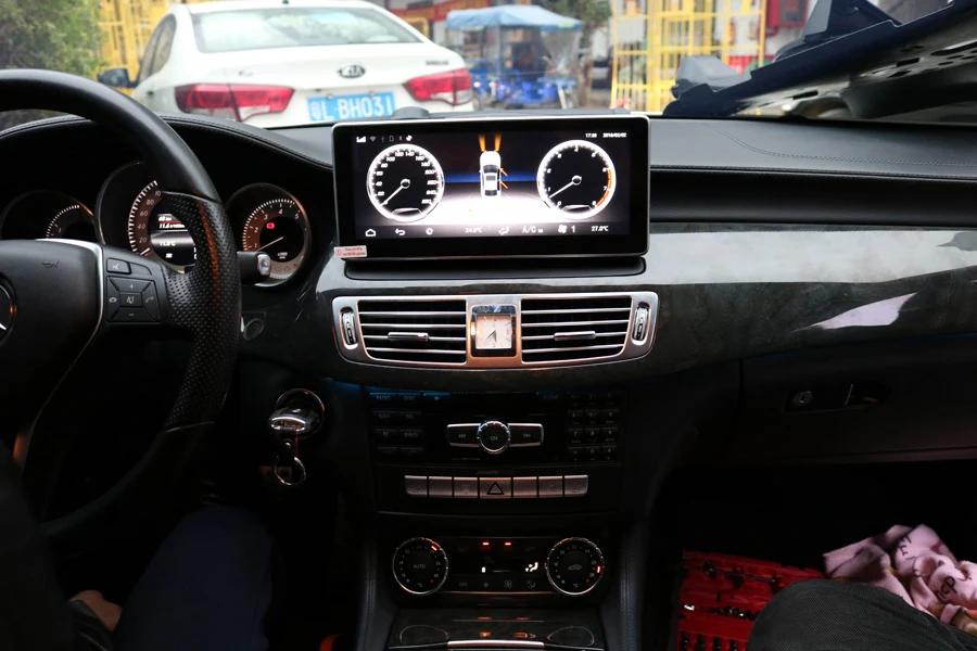 Сенсорный экран автомобиля Android 8,0 радио плеер для Benz CLS 13-14 NTG 4.X, 15-16 NTG 5,0 8 ядерный Gps навигация Bluetooth с меню NTG