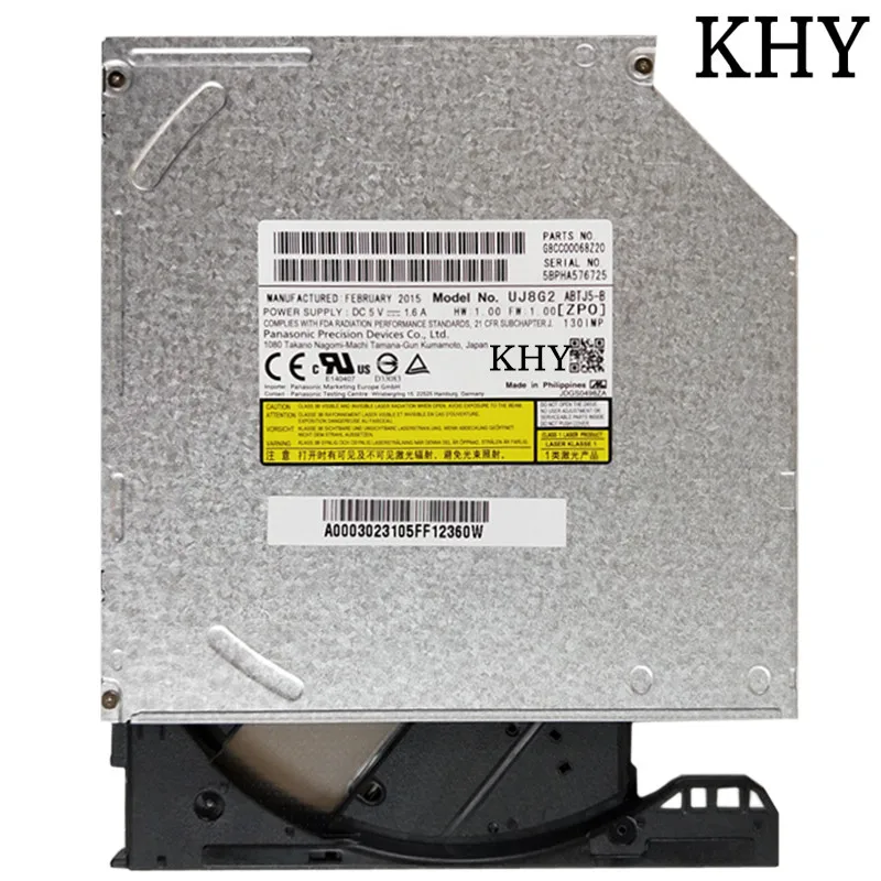 

New original DVD DVDRW Drive SATA 9.5mm UJ8A2 UJ8B2 UJ8C2 UJ8DB UJ8E2 UJ8F2 UJ8G2 general super multi dvd writer