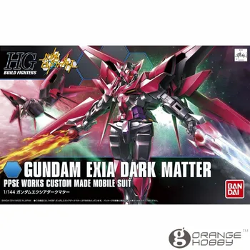 

OHS Bandai HG Build Fighters 013 1/144 Gundam Exia Dark Matter Mobile Suit Assembly Model Kits oh