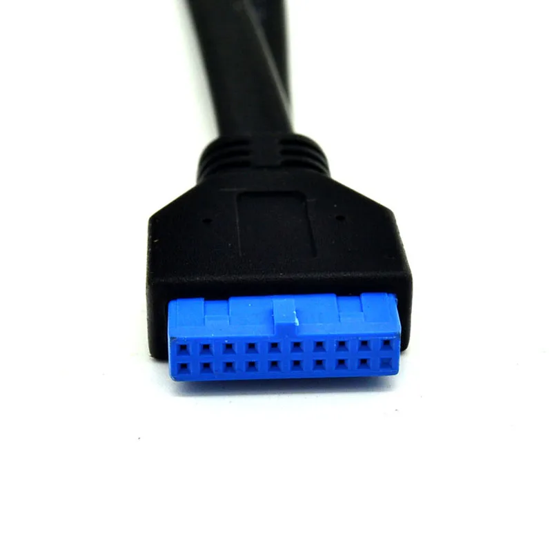 USB 3 0 кабель разъем usb хаб типа Папа мама 19 штырьков 2 кабеля удлинитель с винтовой