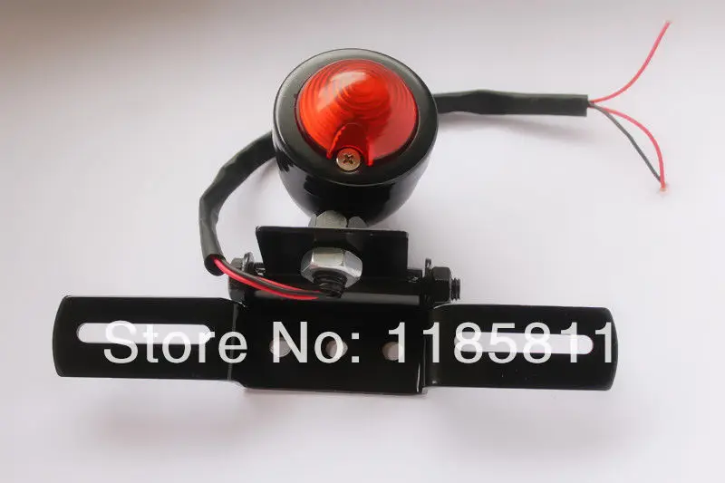 Black Brake font b Running b font Light Tail light Plate For Dual font b Sport