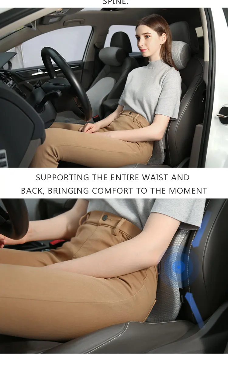 HNOS офисная Подушка с эффектом памяти поясничная поддержка для беременных женщин поясничная подушка для сиденья Автомобильная подушка для спины позвонки уход за здоровьем