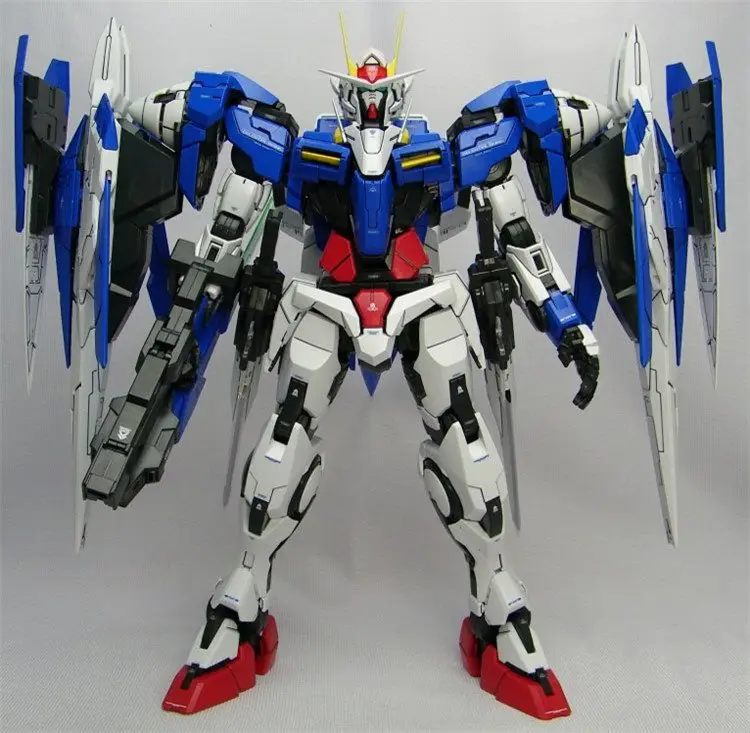 GOGO Gundam Модель PG 1/60 00 рейзер GN-0000+ GNR-010 мобильный костюм детские игрушки