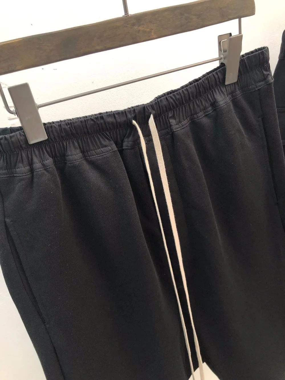 Owen Seak Men Casual Short Cotton Harem Gothic Style Men's Clothing Sweatpants Summer Women Loose Black Short Size XL 6