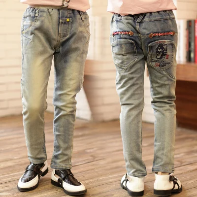 

Free shipping new arrival children's clothing boy's jeans spring/autumn boy's jeans trousers boy's leisure fashion jeans pants