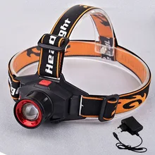 Rechargeable Q5 Led headlamp Headlight High Bright Head Lamp Torch Frontale Flashlight Lantern Outdoor Camping Hiking Fishing
