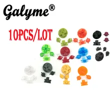 10 шт./лот Горячая нескольких Цвет выберите Пластик Пуговицы подходит для gameboygb классический гпоб dmg L R клавиатуры игровой консоли d-колодки резиновые прокладки