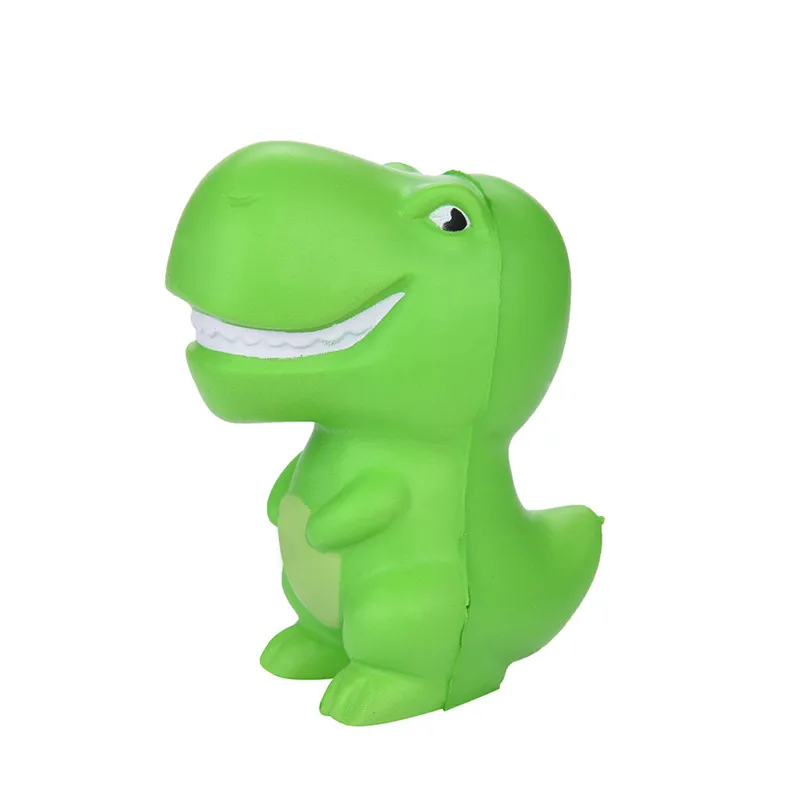Squishies Зеленый Динозавр ароматизированный медленно поднимающийся сжимающий игрушки снятие стресса игрушки антистресс сквиш игрушки для ребенка A1 - Цвет: Светло-зеленый