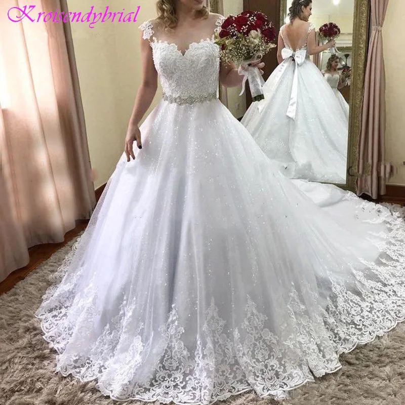 

DZW428 Sexy Lace Wedding Dresses Plus Size A Line Turkey Weding dress Weeding Dresses Bridal Bride Gowns Vestido De Noiva