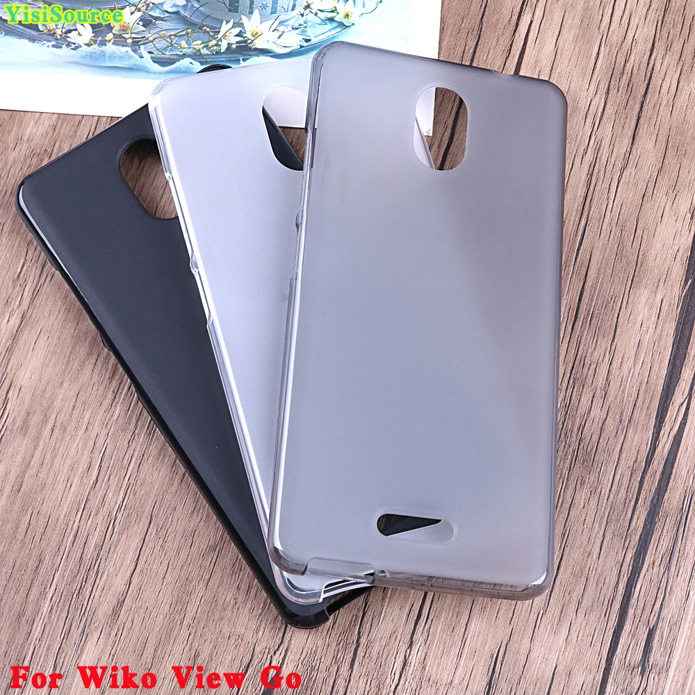 

Yisisource Pudding for Wiko View Go Case Soft Gel Silicone Cover Original Protective Soft Back Cover for Wiko View Go Phone Case